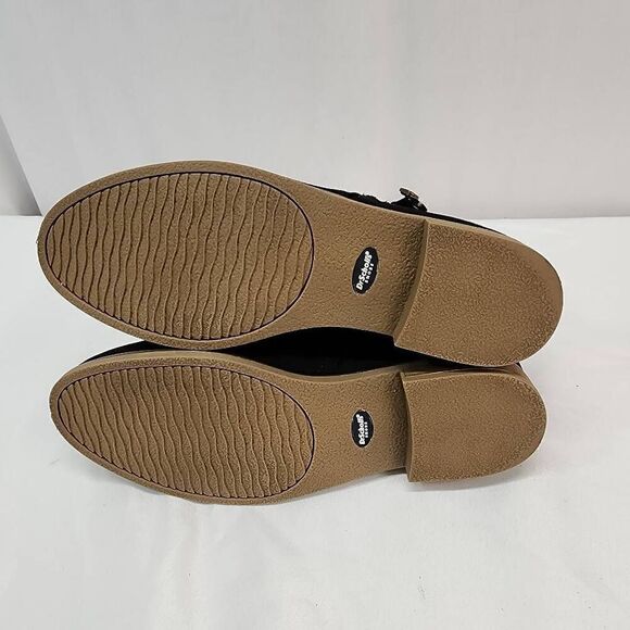 Dr Scholls T Astir Bootie Shoes Black Womens Size 8M Side Zip Ankle - Picture 6 of 7